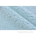 Tissu en veille polaire Sherpa teint